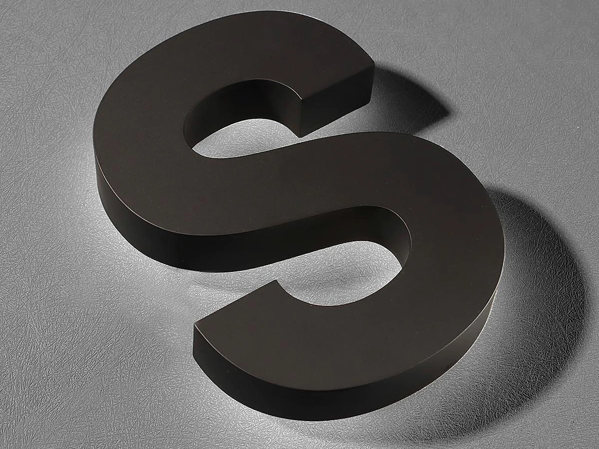 Back Lit Letter